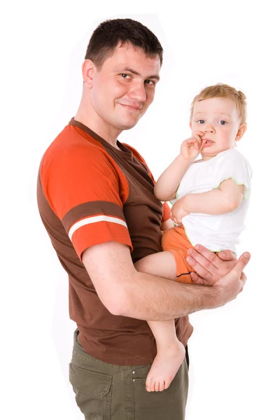 Father and son Stock Image