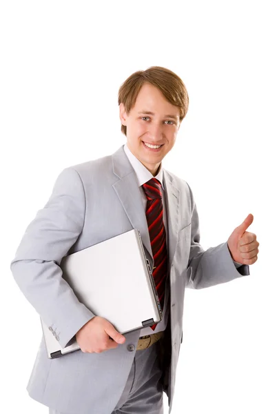 Happy Businessman — Stock Photo, Image