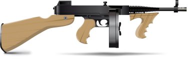 Tommy Gun clipart