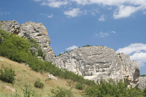 Крымские скалы — стоковое фото