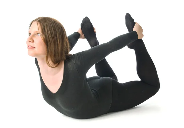 Mujer que hace ejercicio — Foto de Stock