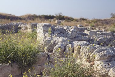 küçük bir kasaba çatılar