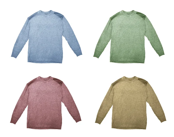 Quatro camisolas — Fotografia de Stock