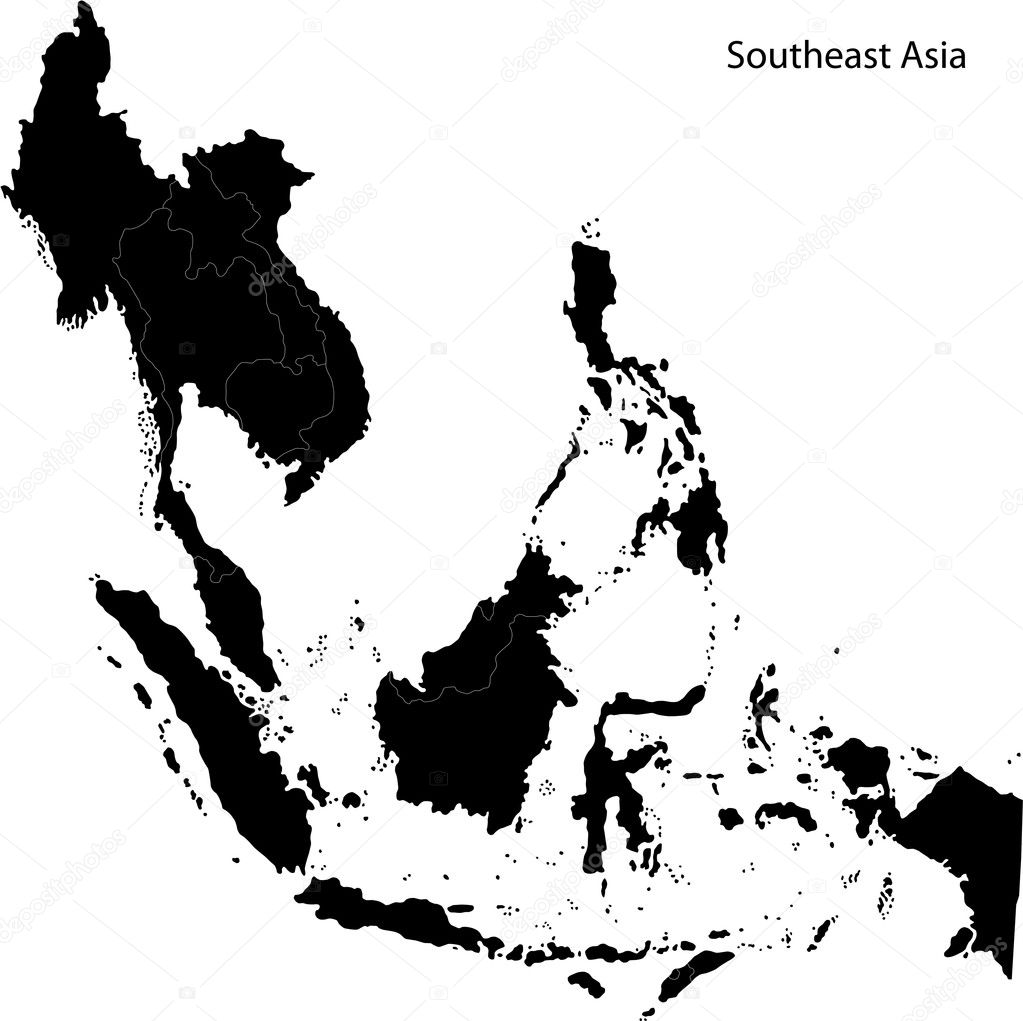 Southeastern Asia map