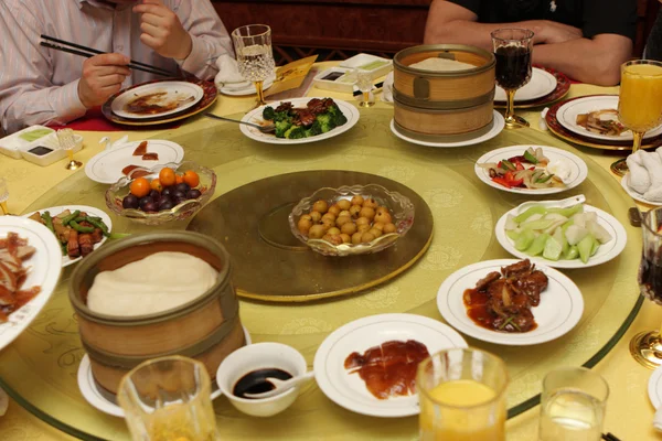 В китайском ресторане — стоковое фото