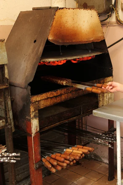 Sütés kebab — Stock Fotó