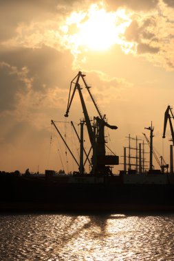 Black Sea port port clipart