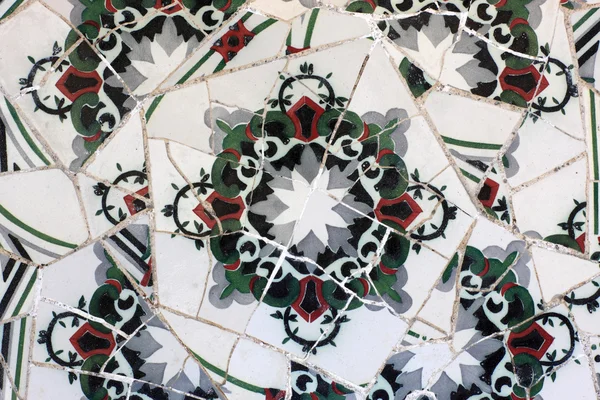 Mosaicos en el parque Güell —  Fotos de Stock