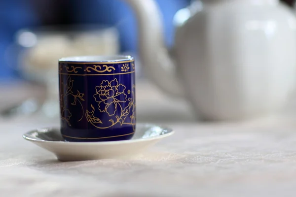 Čaj na talíř — Stock fotografie