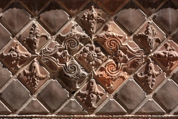 Kakel mönster av gamla väggen — Stockfoto