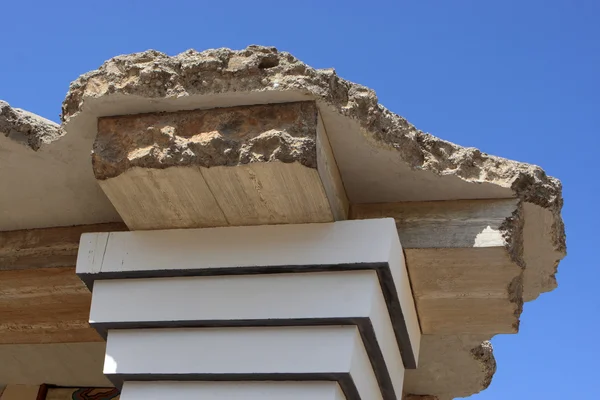 Fragmento de reconstrucción del palacio minoico . — Foto de Stock