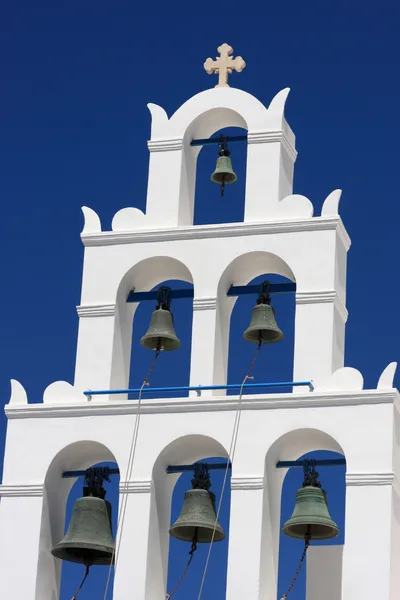 ギリシャ教会の鐘楼 — ストック写真