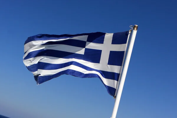 It is greece flag — Stock Photo, Image