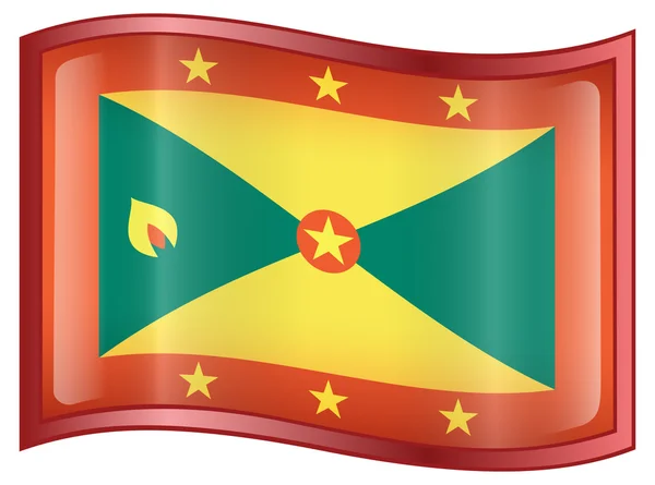 Grenada-Flagge. — Stockvektor