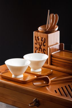 Table for tea ceremony clipart