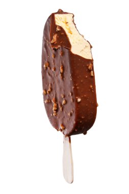 Ice cream in the chocolate clipart