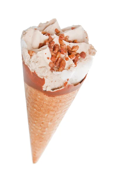 锥形的冰淇淋 — 图库照片