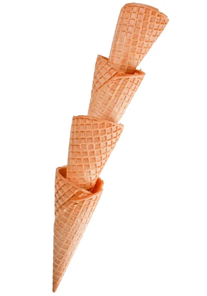 Cônes de crème glacée — Photo
