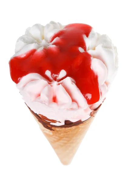 円錐形のアイスクリーム — ストック写真