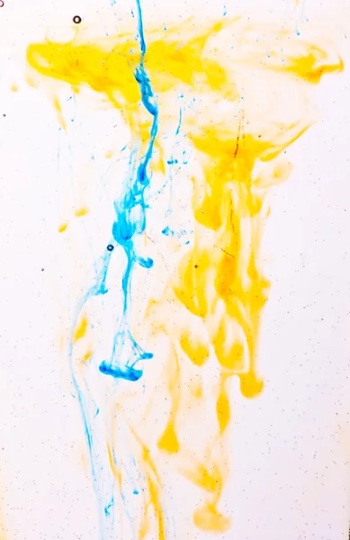 Tinta en el agua — Foto de Stock