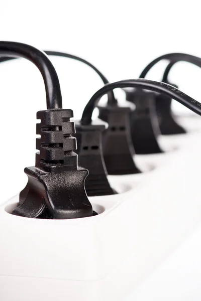 Extension cord with plugs — Stock Photo, Image