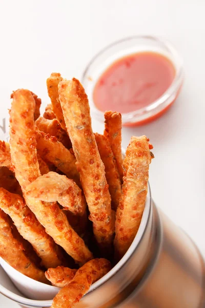 Crunchy breadsticks — Stock Photo, Image