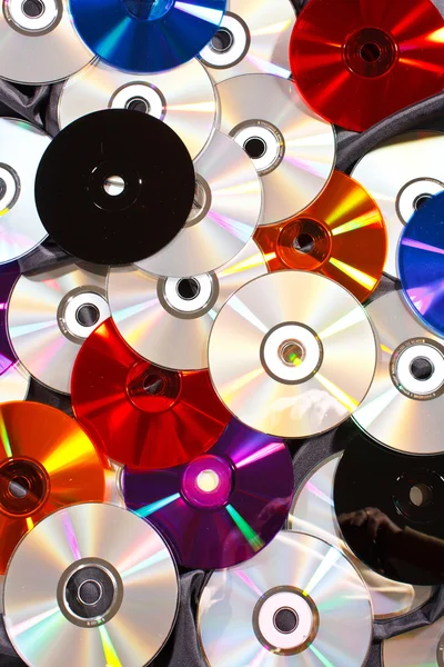 Grupo de CDs — Fotografia de Stock