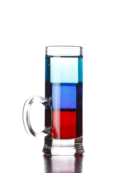 Layered Cocktail Shooter — Stock Photo, Image