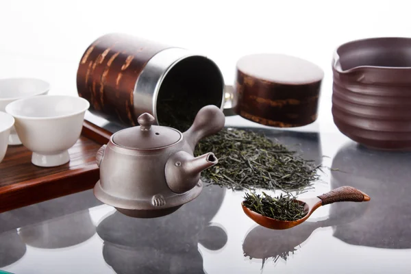 Traditional tea ceremony accessories — Stock Photo, Image