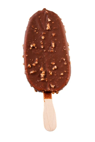 Мороженое в шоколаде — стоковое фото