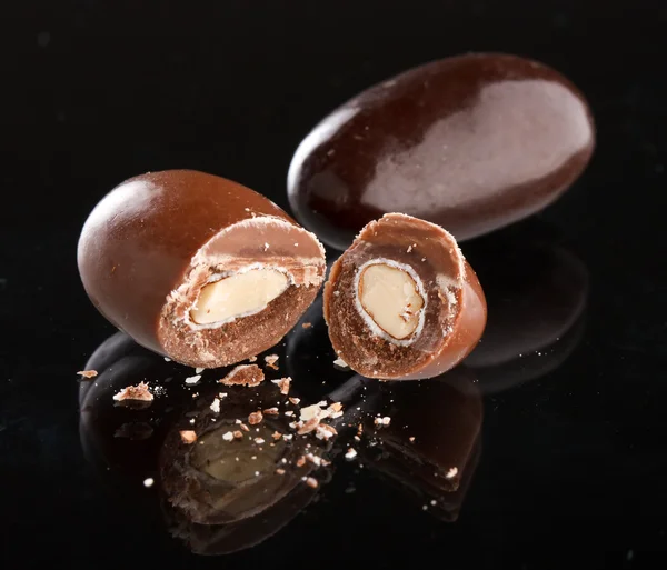 Çikolata badem — Stok fotoğraf