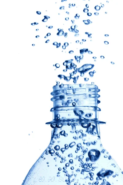 Láhev s vodou — Stock fotografie