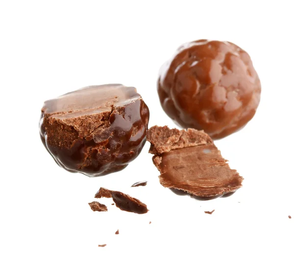 Almond dalam cokelat — Stok Foto