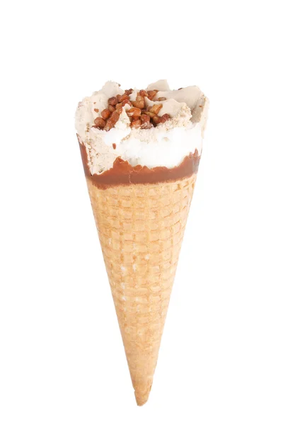 Ice cream in the cone — Stock Photo, Image
