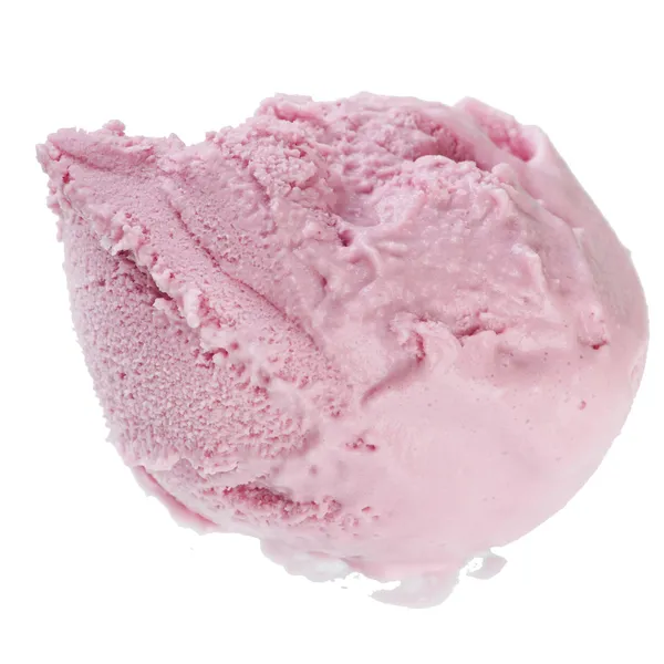 Kopeček zmrzliny jahodová — Stock fotografie