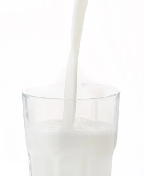 Milk in the glass — Stock Photo, Image