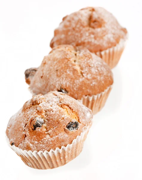 Muffins con pasas — Foto de Stock