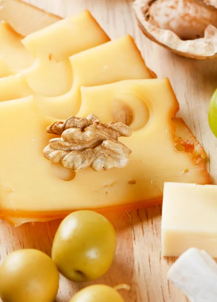 Grupo de quesos — Foto de Stock