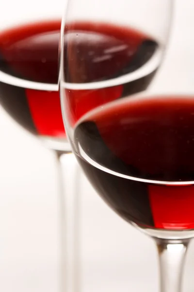 Verres de vin rouge — Photo