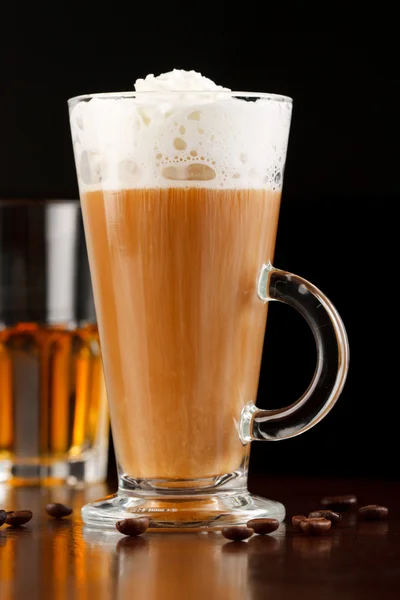Irischer Kaffee — Stockfoto