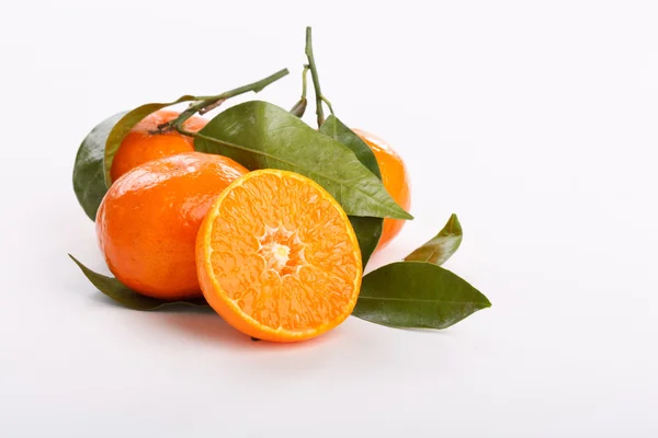 Fresh mandarin fruits — Stock Photo, Image