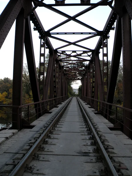 Railroad track — Stock Photo, Image