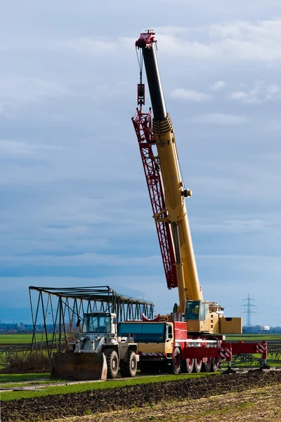 Mobil crane — Stock Photo, Image