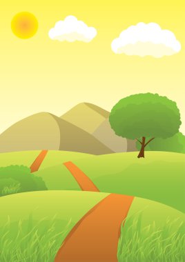 Landscape clipart