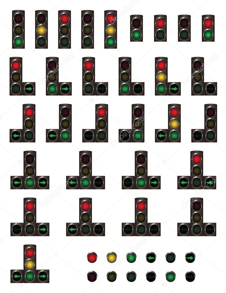 Traffic lights and their variants