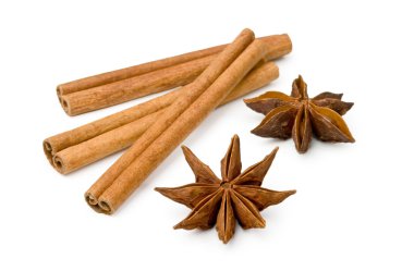 Anice and cinnamon clipart