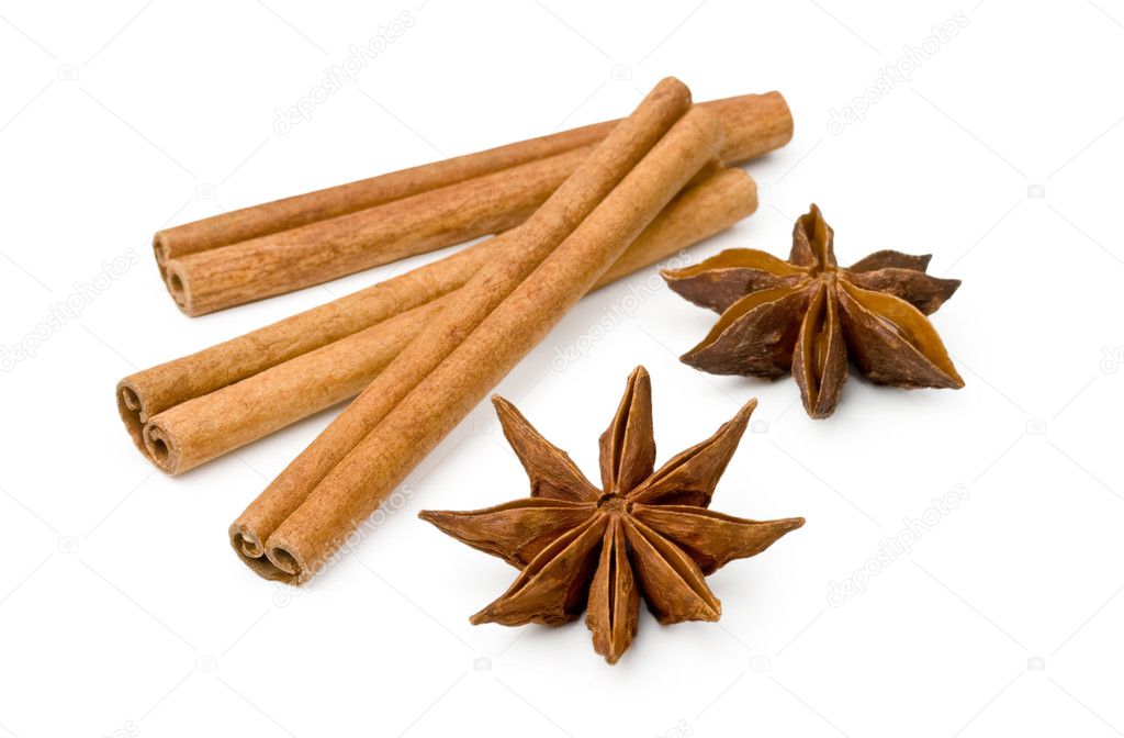 Anice and cinnamon