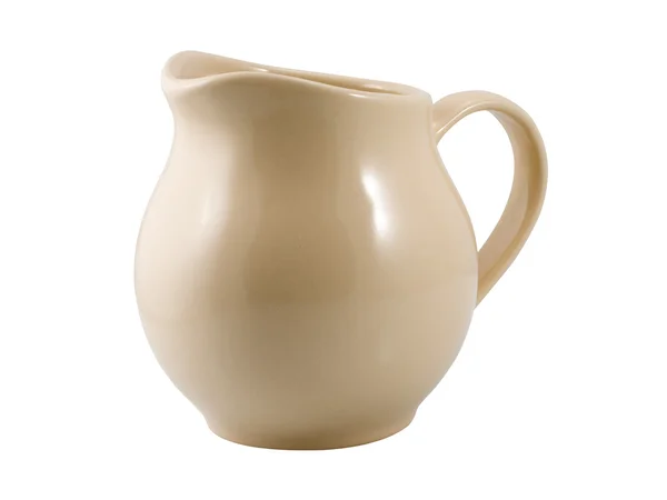 Krug-Keramik für Milch — Stockfoto