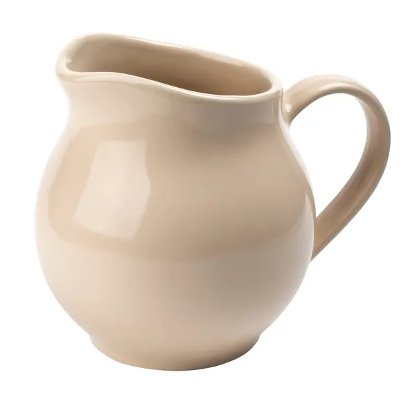 Pitcher ceramics for milk — Stock Photo, Image