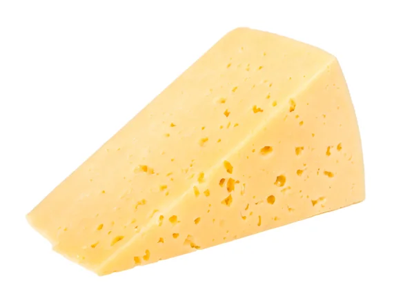 Kaas op witte achtergrond — Stockfoto